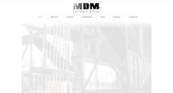Desktop Screenshot of mdmbuilders.com